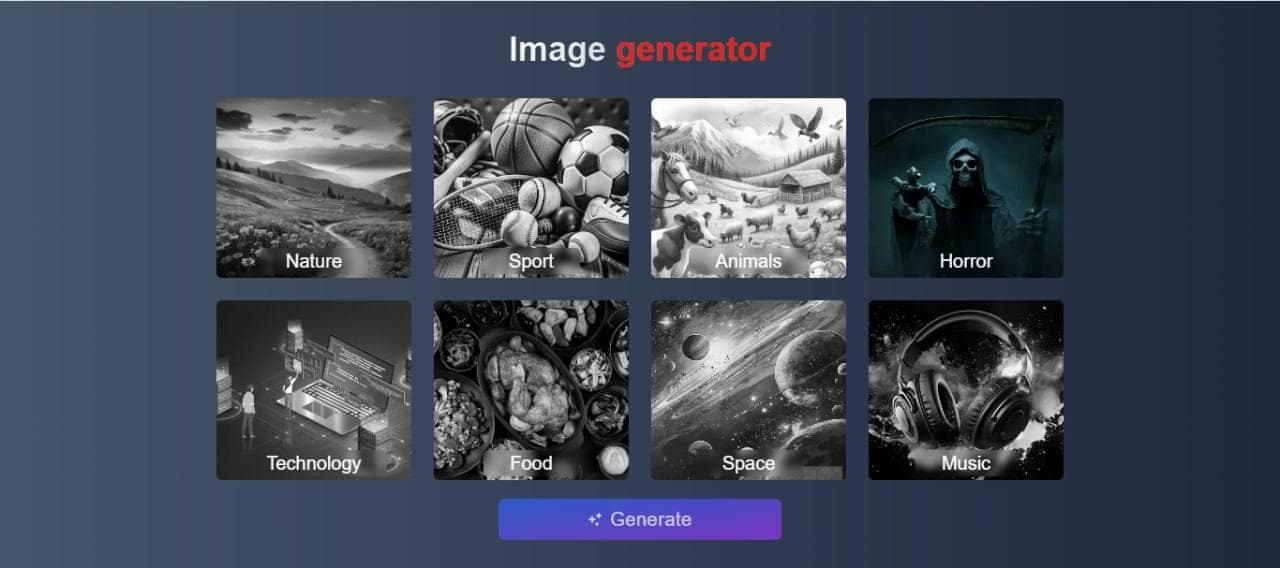Image generator App