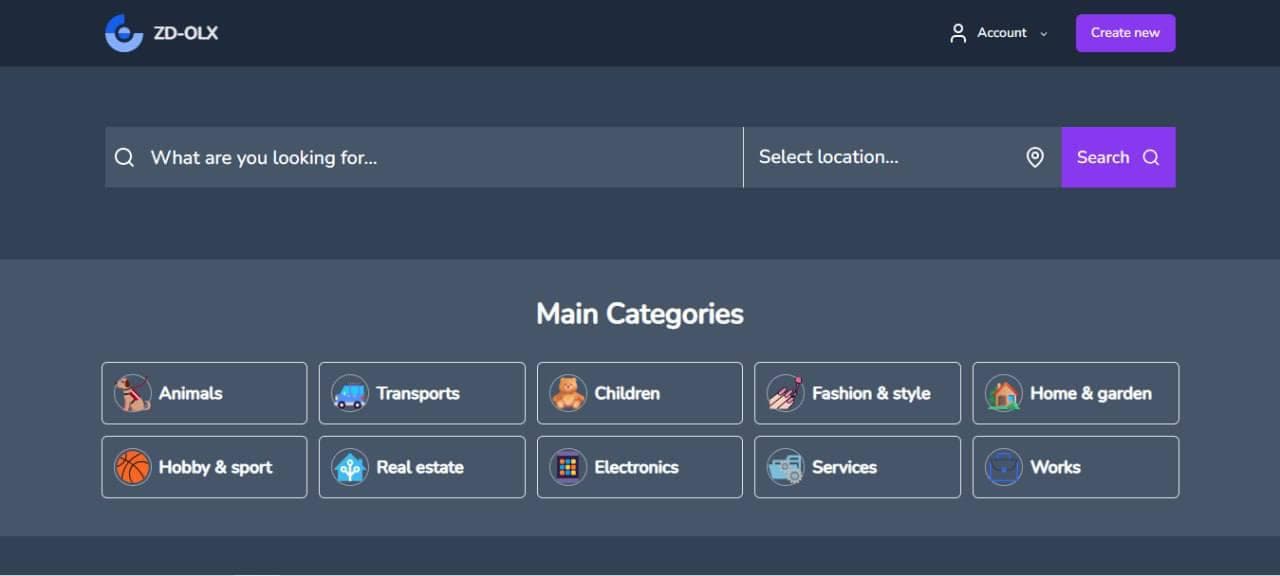 OLX clone App