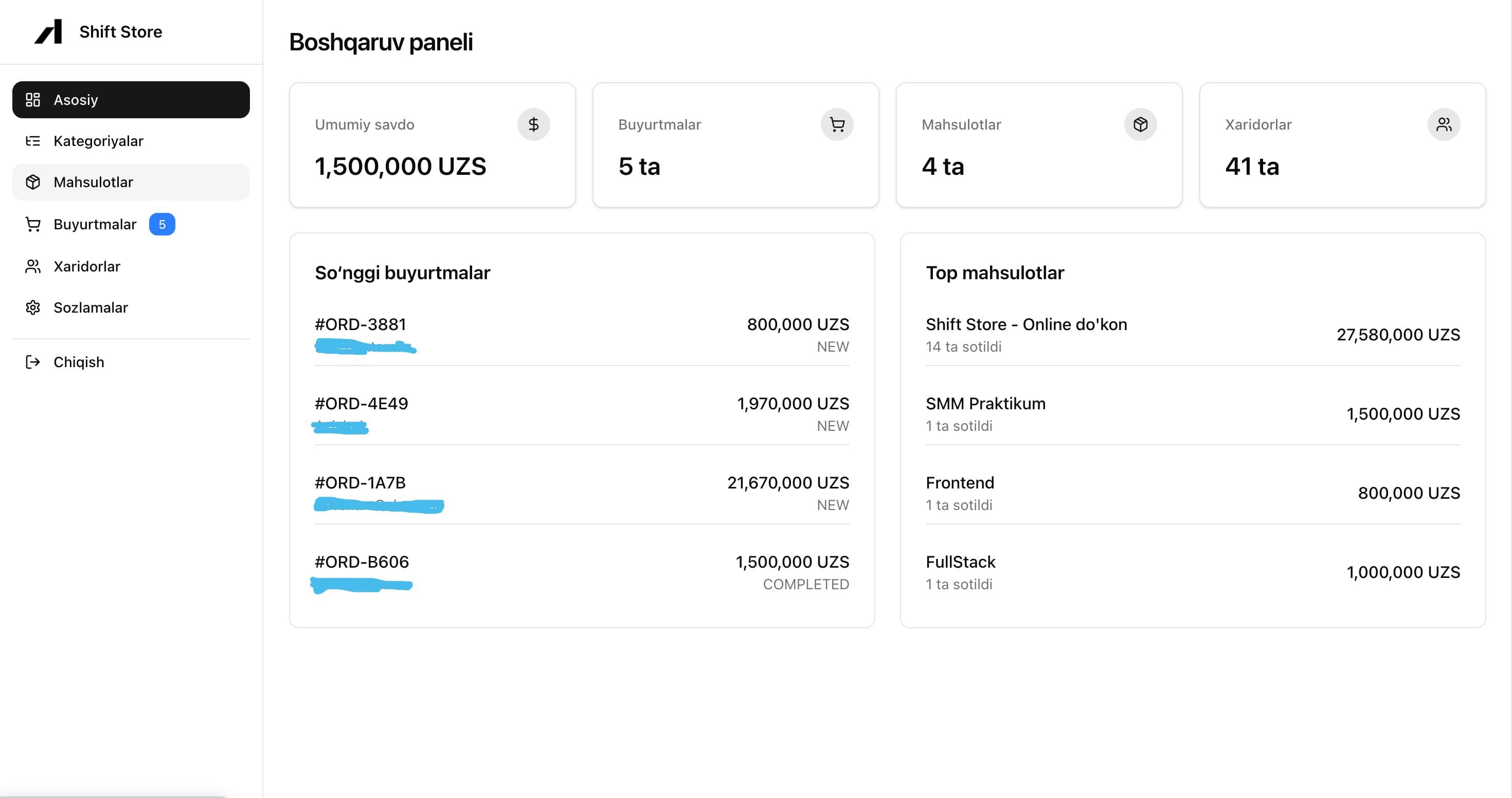 Online Store (Real Project)